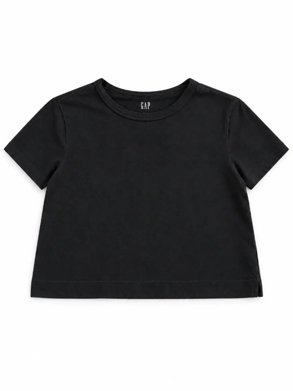 Gap Oversized Cropped Tee Bundle Black White, Size S - Picture 2 of 10